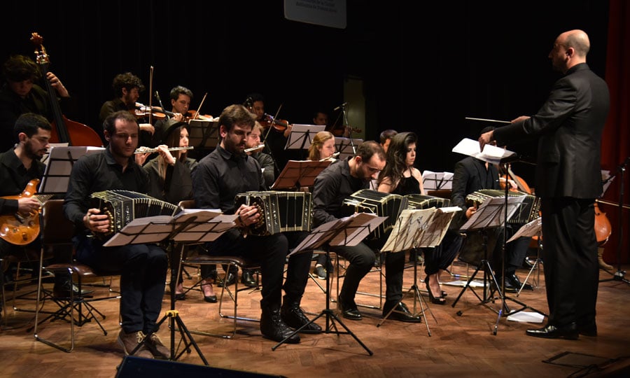 Orquesta de tango de la Universidad Nacional de las Artes Argentina, documental una década